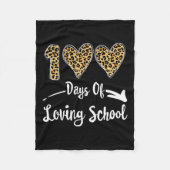 Couverture Polaire 100 Jours D'École D'Amour (Devant)