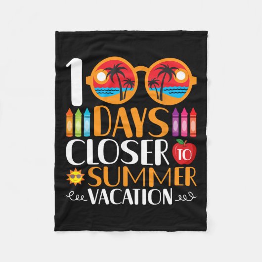 Couverture Polaire 100 jours plus près des vacances d'été (Devant)
