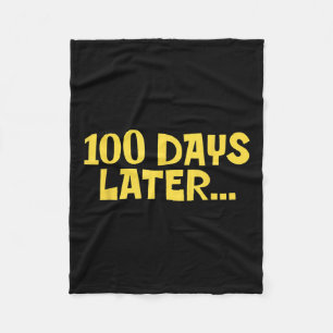 Couverture Polaire 100 Jours Plus Tard 100E Jour De L'École Enfants A