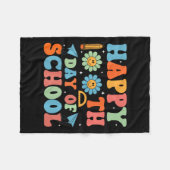 Couverture Polaire 100 Jours Smarter Joyeux 100E Jour De L'École Supe (Devant (Horizontal))