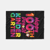 Couverture Polaire 100 Jours Tous Étudiants Professeur Joyeux 100E Jo (Devant (Horizontal))