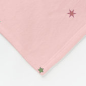 Couverture Polaire 100e anniversaire Célébration rose (Coin)