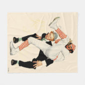 Couverture Polaire 100e anniversaire du baseball (Devant (Horizontal))