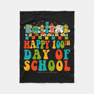 Couverture Polaire 100ème Jour De L'École Enseignant Enfants Super Hi