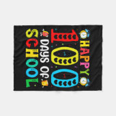 Couverture Polaire 100th Day Of School Teachers Students 100 Days Of (Devant (Horizontal))