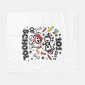 Couverture Polaire 101 Days of School Dalmatian Puppy (Devant (Horizontal))