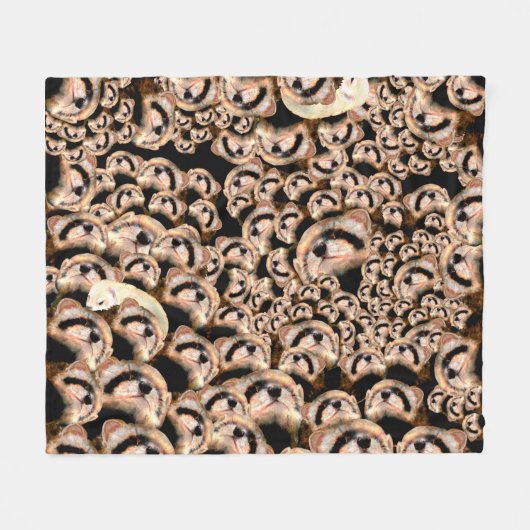 Couverture Polaire 101 ferrets (Devant (Horizontal))