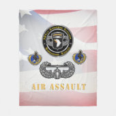 Couverture Polaire 101e division aéroportée Assaut aérien (Devant)