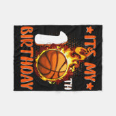 Couverture Polaire 10 ans C'est mon 10e anniversaire Bysketbyll (Devant (Horizontal))