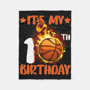 Couverture Polaire 10 ans C'est mon 10e anniversaire Bysketbyll