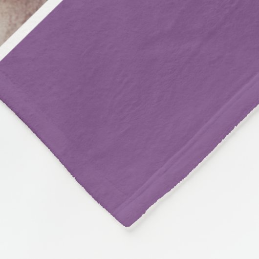 Couverture Polaire 10 Collage photo personnalisé (Coin)