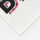 Couverture Polaire 10e Coquette Anniversaire Fille 10 ans Coqu (Coin)