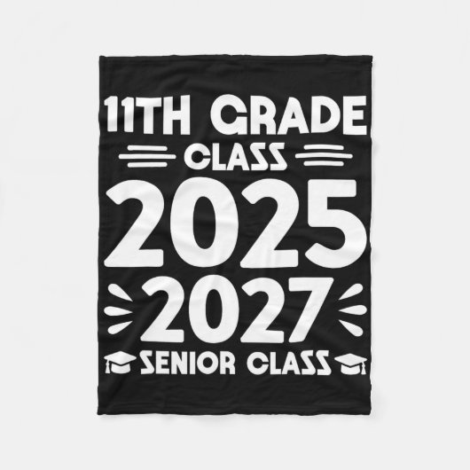 Couverture Polaire 11e année Cl de 2025 Future Senior Cl de 2027 (Devant)