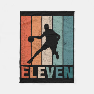 Couverture Polaire 11e anniversaire Retro Bysketbyll Lovers Boys Kids