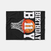 Couverture Polaire 11e anniversaire Sport 11 ans Bysketbyll 11 garçon (Devant (Horizontal))