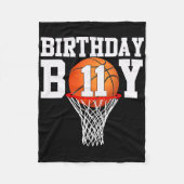 Couverture Polaire 11e anniversaire Sport 11 ans Bysketbyll 11 garçon (Devant)