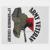 Couverture Polaire 11e CAVALERIE ARMÉE (Devant (Horizontal))