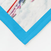 Couverture Polaire 12 Collage de la grille photo Azure (Coin)