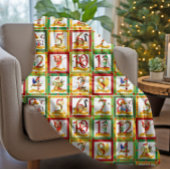 Couverture Polaire 12 Jours de Noël