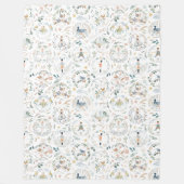 Couverture Polaire 12 Jours de Noël (Devant)