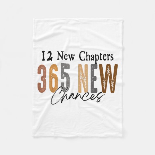 Couverture Polaire 12 New Chapters 365 New Chances Family  (Devant)