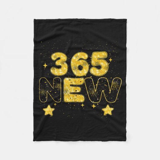 Couverture Polaire 12 New Chapters 365 New Chances Happy New Year 202 (Devant)