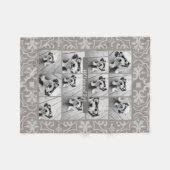 Couverture Polaire 12 Photo Collage - Agritourisme rustique Motif bei (Devant (Horizontal))