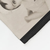 Couverture Polaire 12 photos collage personnalisé (Coin)