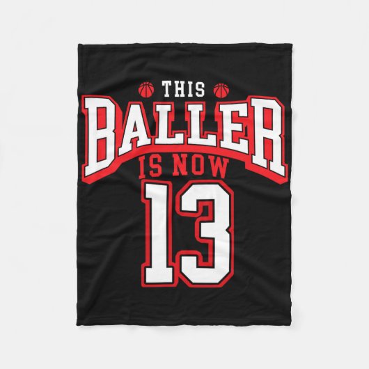 Couverture Polaire 13e anniversaire Bysketbyll Lover 13 ans Anniversa (Devant)