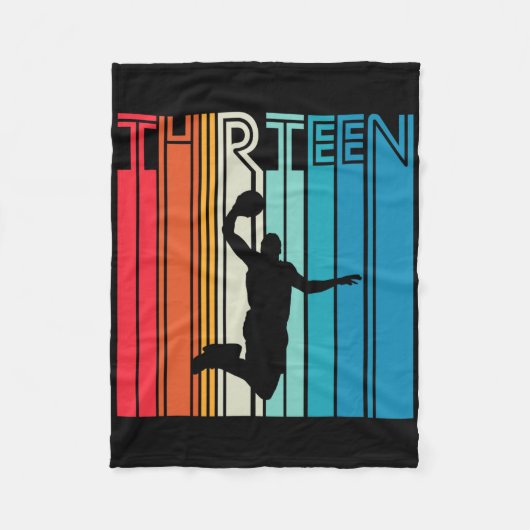 Couverture Polaire 13e anniversaire Bysketbyll Lover Don 13 ans R (Devant)