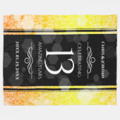 Couverture Polaire 13ème anniversaire Mariage de la Citrine (Devant (Horizontal))