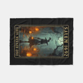 Couverture Polaire 1692 Ils Ont Manqué Une Sorcière D'Halloween (Devant (Horizontal))