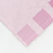 Couverture Polaire 16 Images Collage Moments précieux rose (Coin)