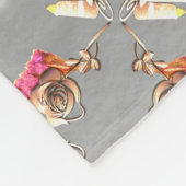 Couverture Polaire 16e anniversaire Mariage Cire, Peridot & Satice Fl (Coin)