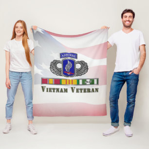 Couverture Polaire 173e brigade aéroportée Vétéran du Vietnam