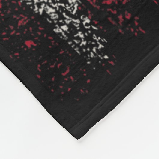 Couverture Polaire 1776 Drapeau Constitution Fête de l'Indépendance A (Coin)