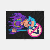 Couverture Polaire 1776 Plus de 67 Meme drôle George Washington Drip (Devant (Horizontal))