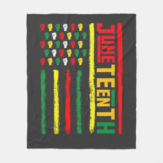 Couverture Polaire 1865 : 1865 : Drapeau célébrant la liberté noire (Devant)