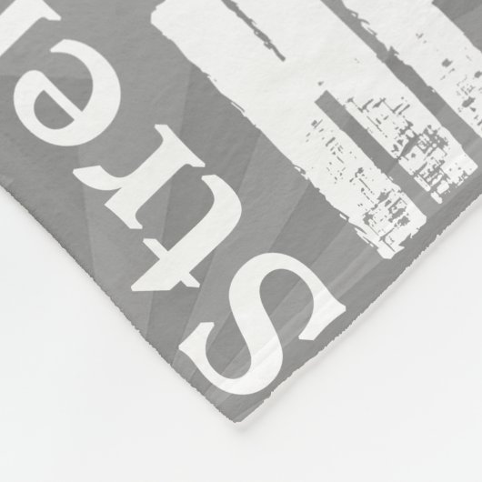 Couverture Polaire 18 Noms ou mots personnalisés Meilleures Voix pola (Coin)