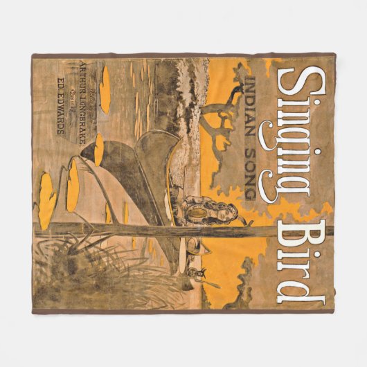 Couverture Polaire 1909 Partition chantante d'oiseaux (Devant (Horizontal))