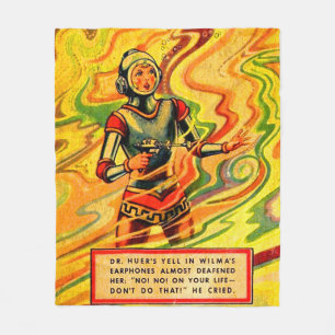 Couverture Polaire 1930 Buck Rogers bande dessinée Wilma Deering