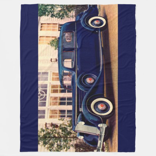 Couverture Polaire 1936 bleu Packard (Devant)