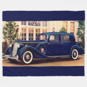Couverture Polaire 1936 bleu Packard (Devant (Horizontal))