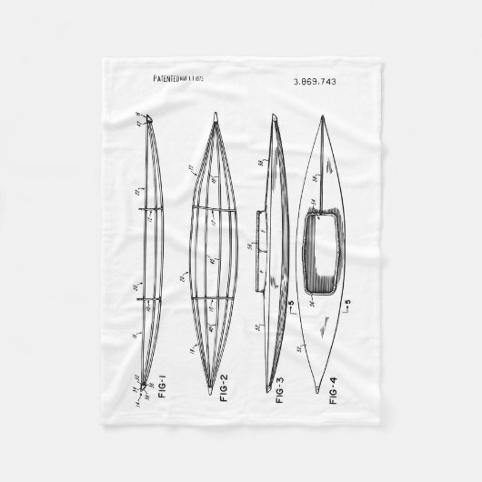 Couverture Polaire 1975 Kayak Patent Design (Devant)