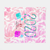 Couverture Polaire #1 Élément de quarantaine essentiel en rose 2 (Devant (Horizontal))