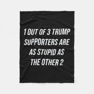 Couverture Polaire 1 Partisans De Trump Sur 3 Sont Aussi Stupides Que