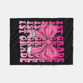 Couverture Polaire 1ère année filles Coquette Bow Retour à l'école pr (Devant (Horizontal))