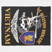 Couverture Polaire 1re BRIGADE AVIATION (Devant (Horizontal))