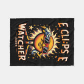 Couverture Polaire 2024 Total Solaire Eclipse Watcher Solaire Porteur (Devant (Horizontal))