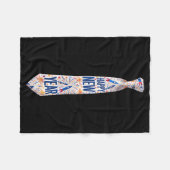 Couverture Polaire 2026 New Year’s Party Fireworks Funny Celebration  (Devant (Horizontal))